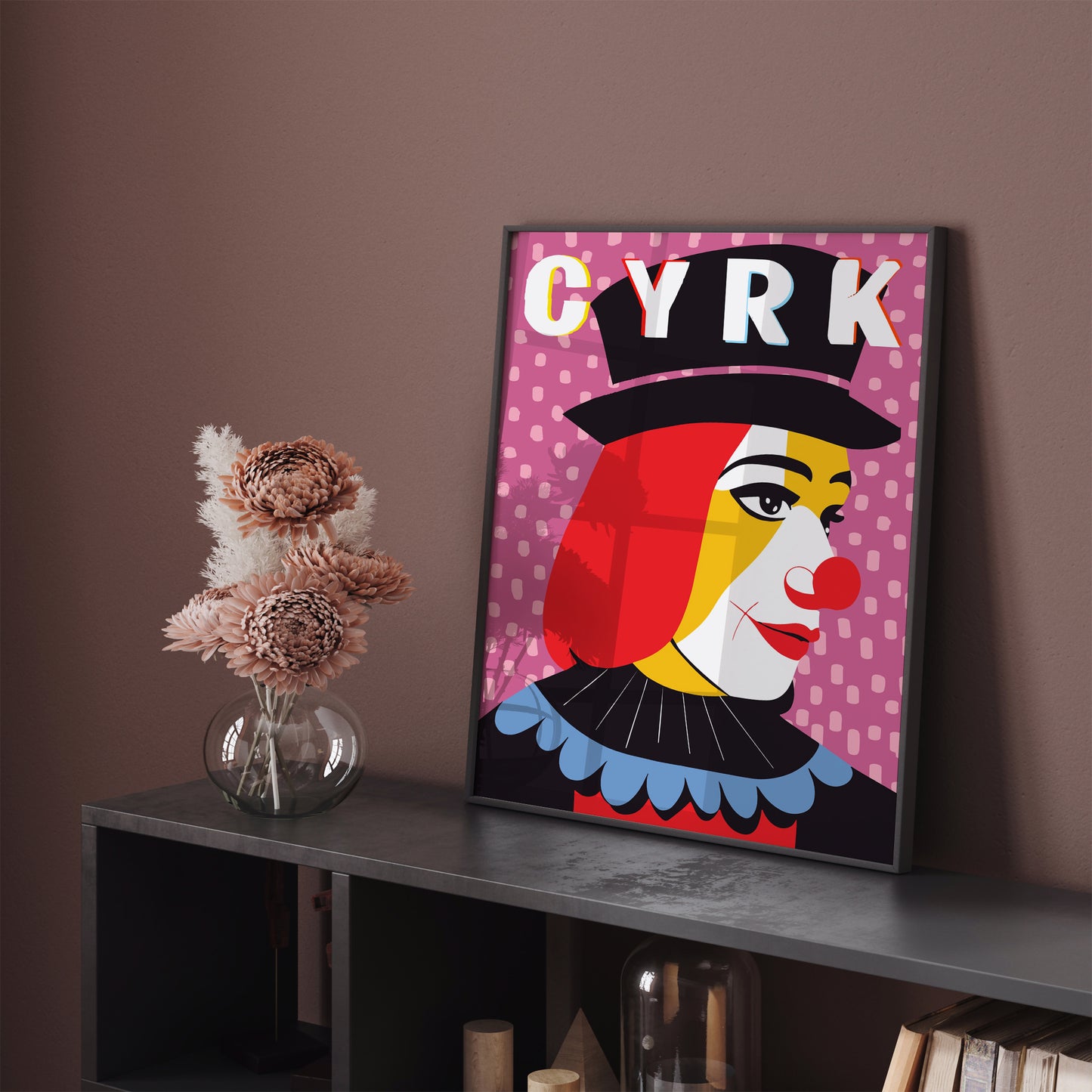 CYRK Polish Circus Vintage Poster