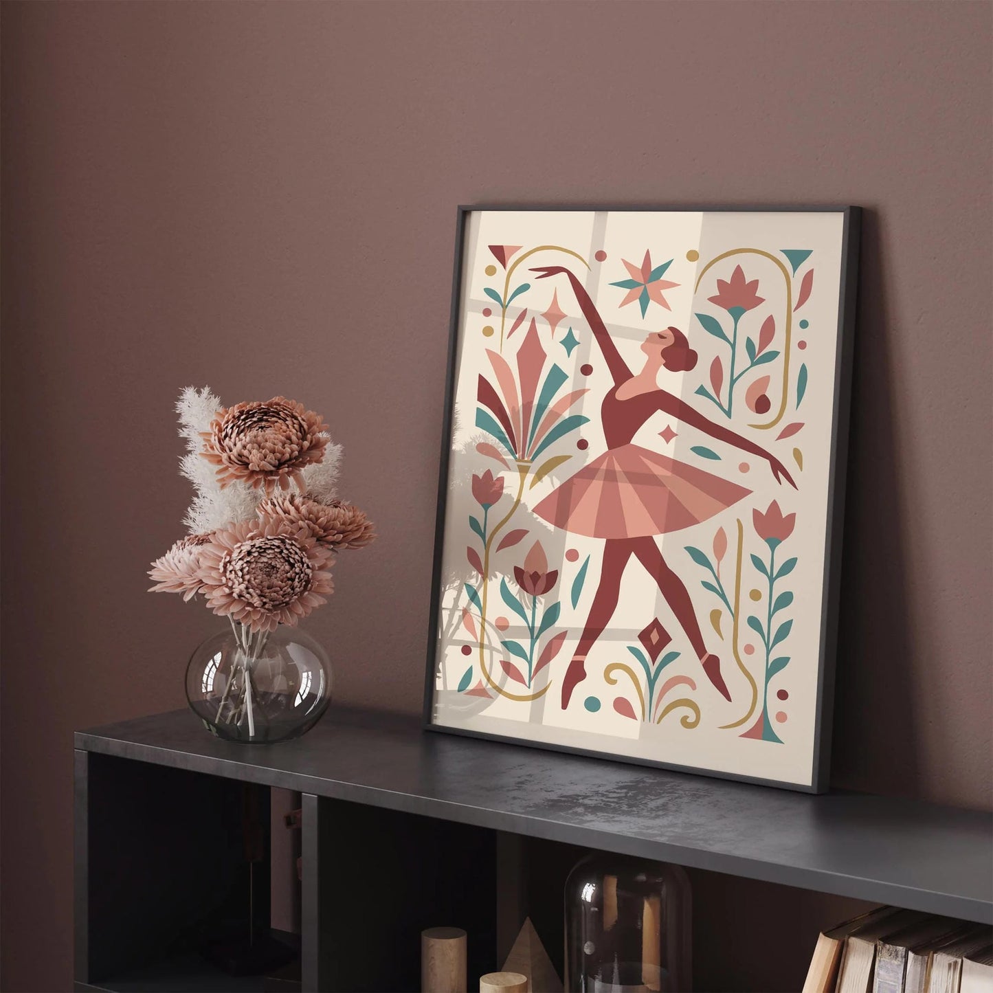 Modern Ballerina Poster