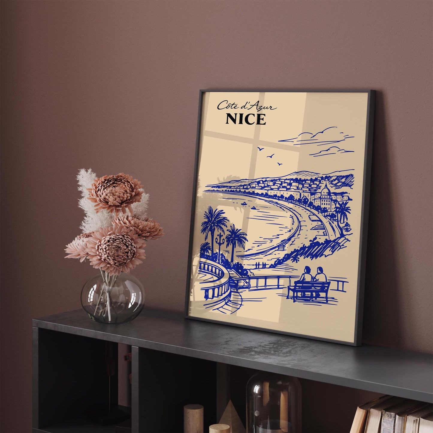 Côte d’Azur Nice Poster