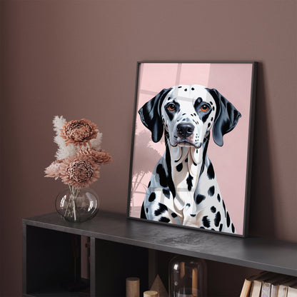 Dalmatian Dog Cute Wall Art
