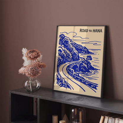 Road to Hana Hawaii Poster