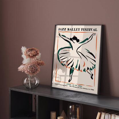 Jazz Ballet Festival - New Orleans Poster