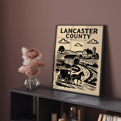 Lancaster California Poster
