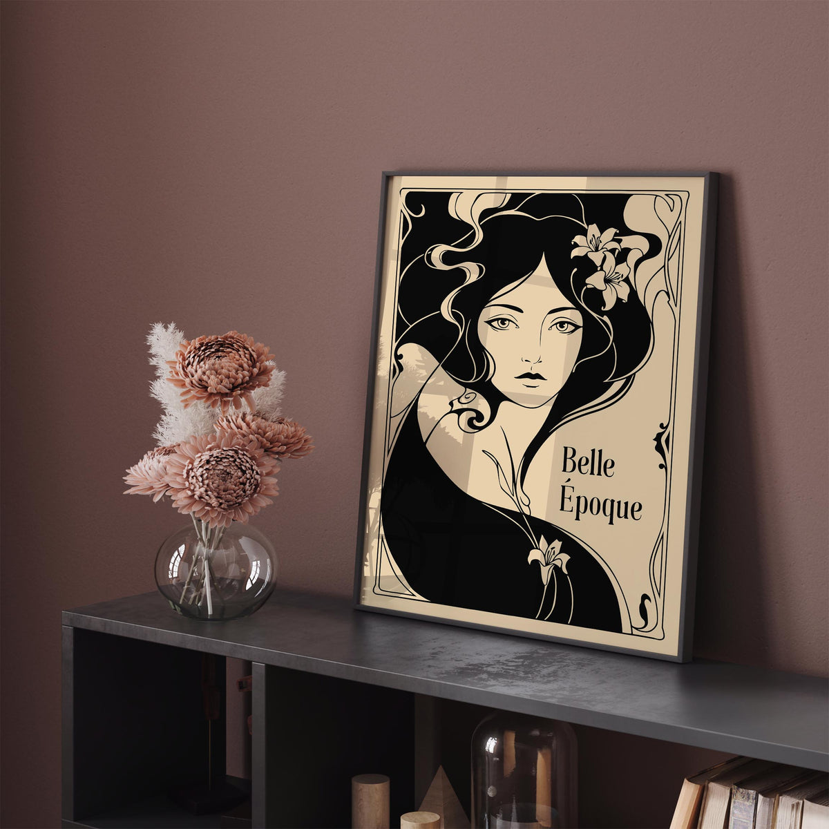 Art Nouveau Woman Poster