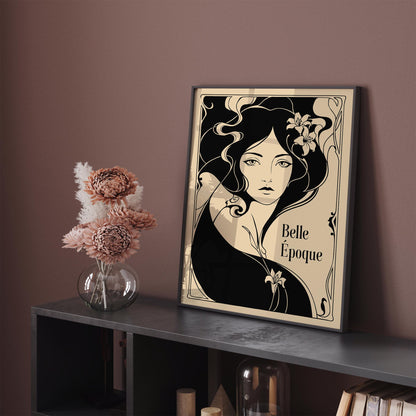Art Nouveau Woman Poster