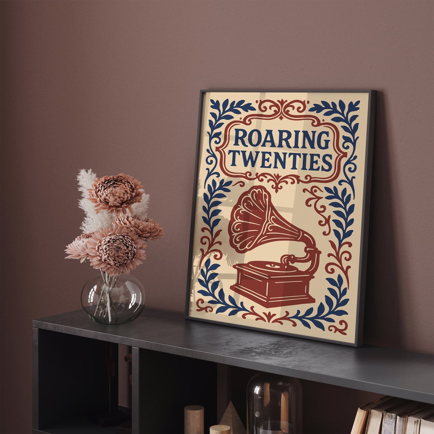 Roaring Twenties Poster - Vintage Gramophone Print