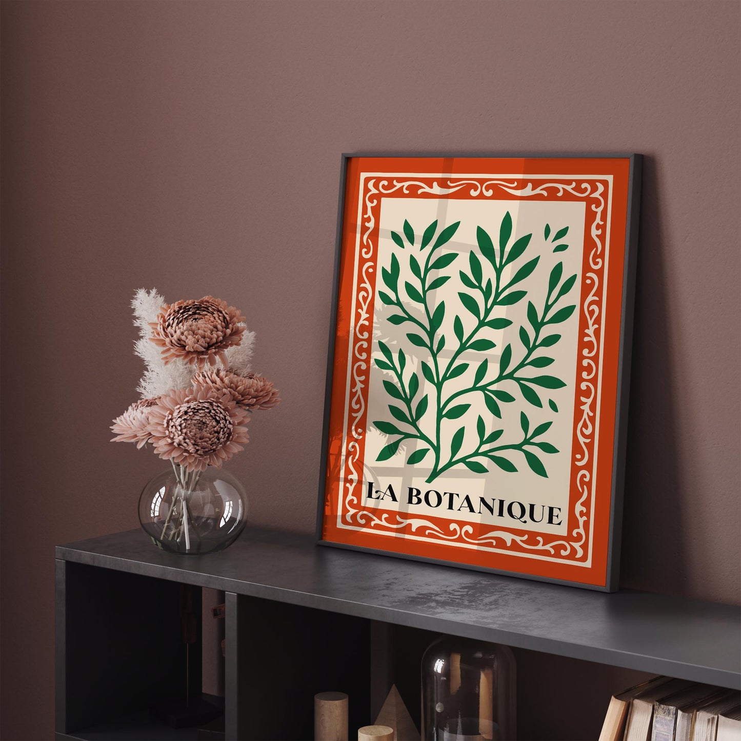 La Botanique French Nature Poster