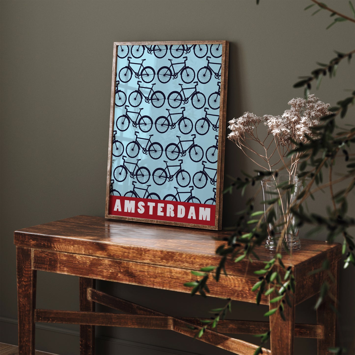 AMSTERDAM Cycling Poster