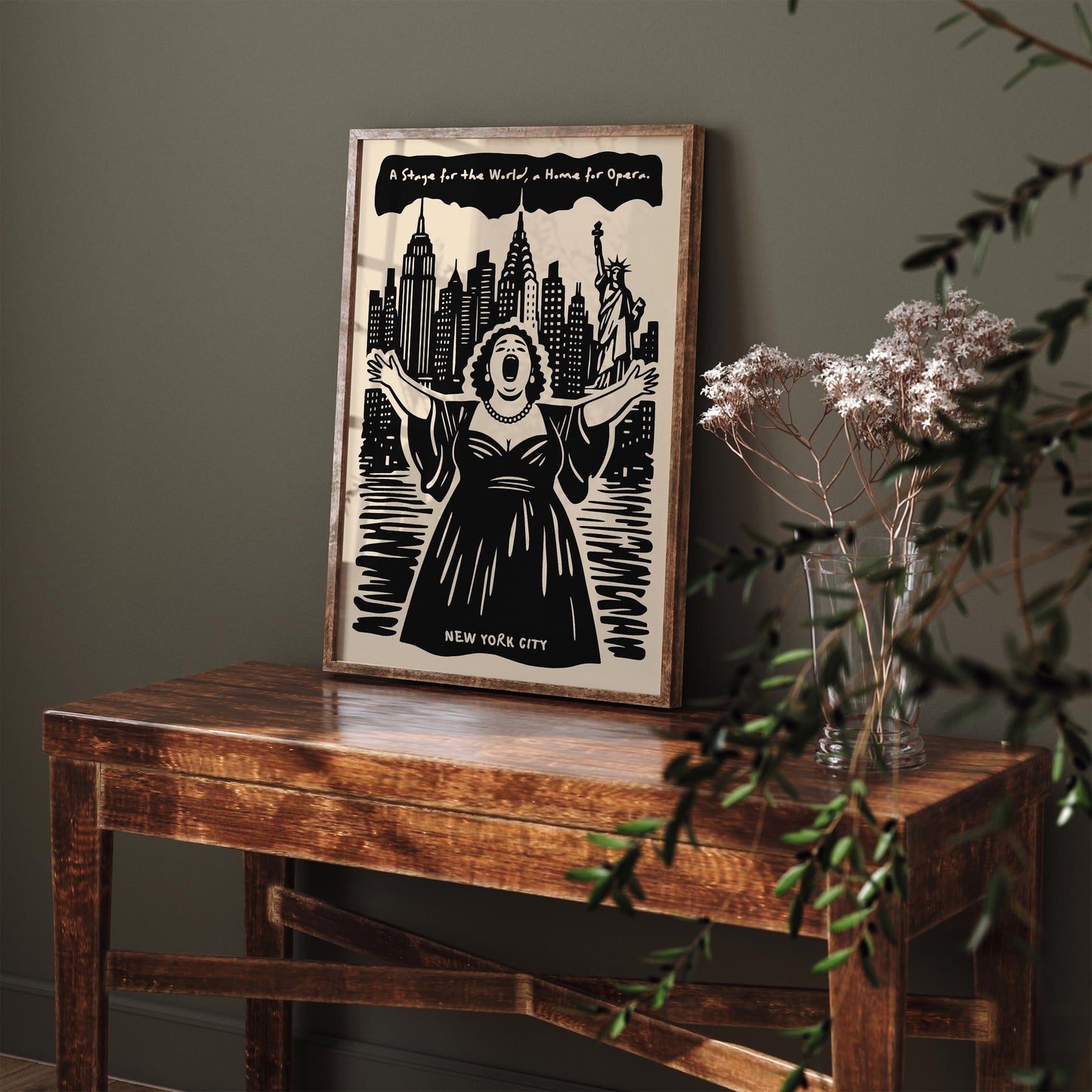 New York City Opera Poster