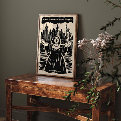 New York City Opera Poster