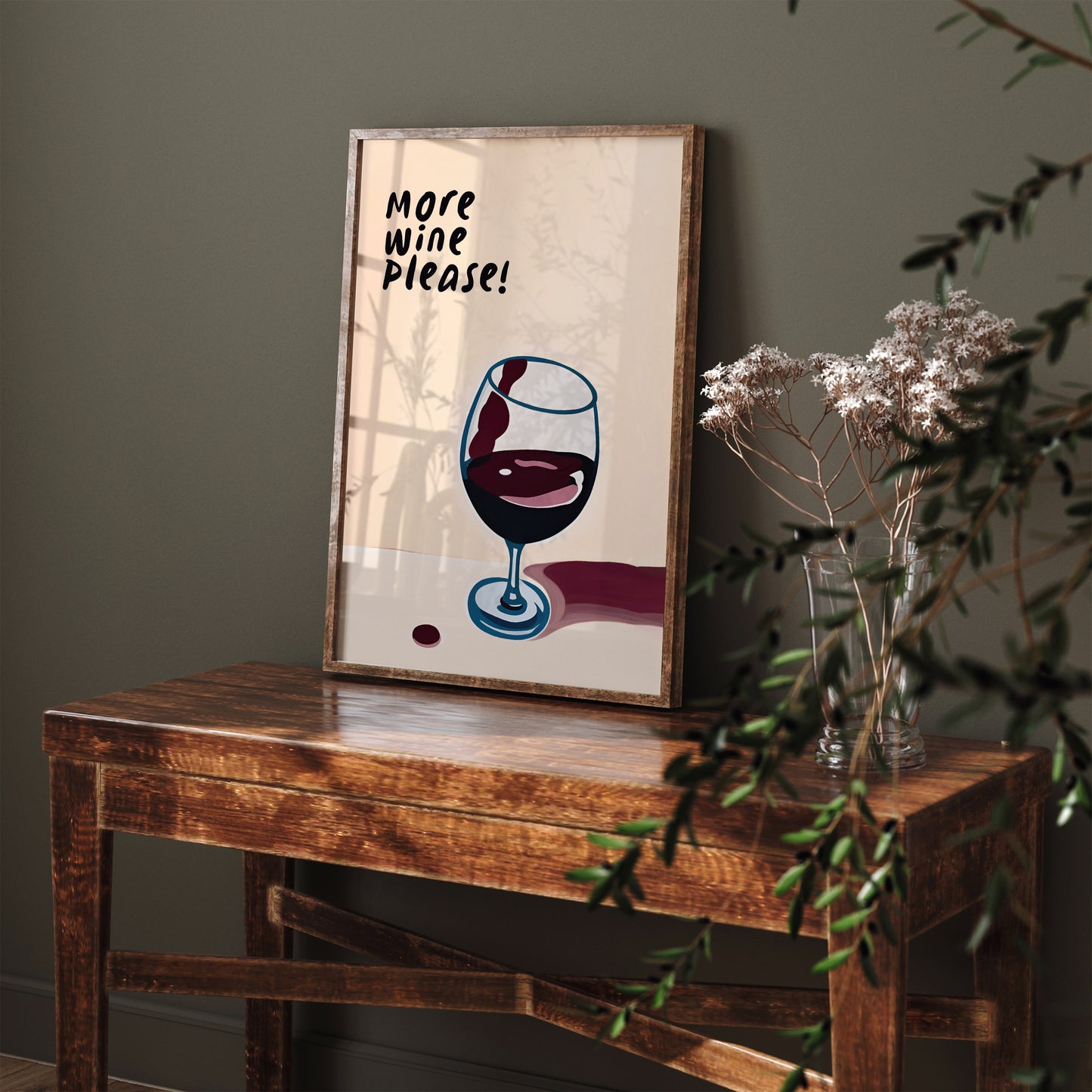 More Wine Please - Suble Art Print