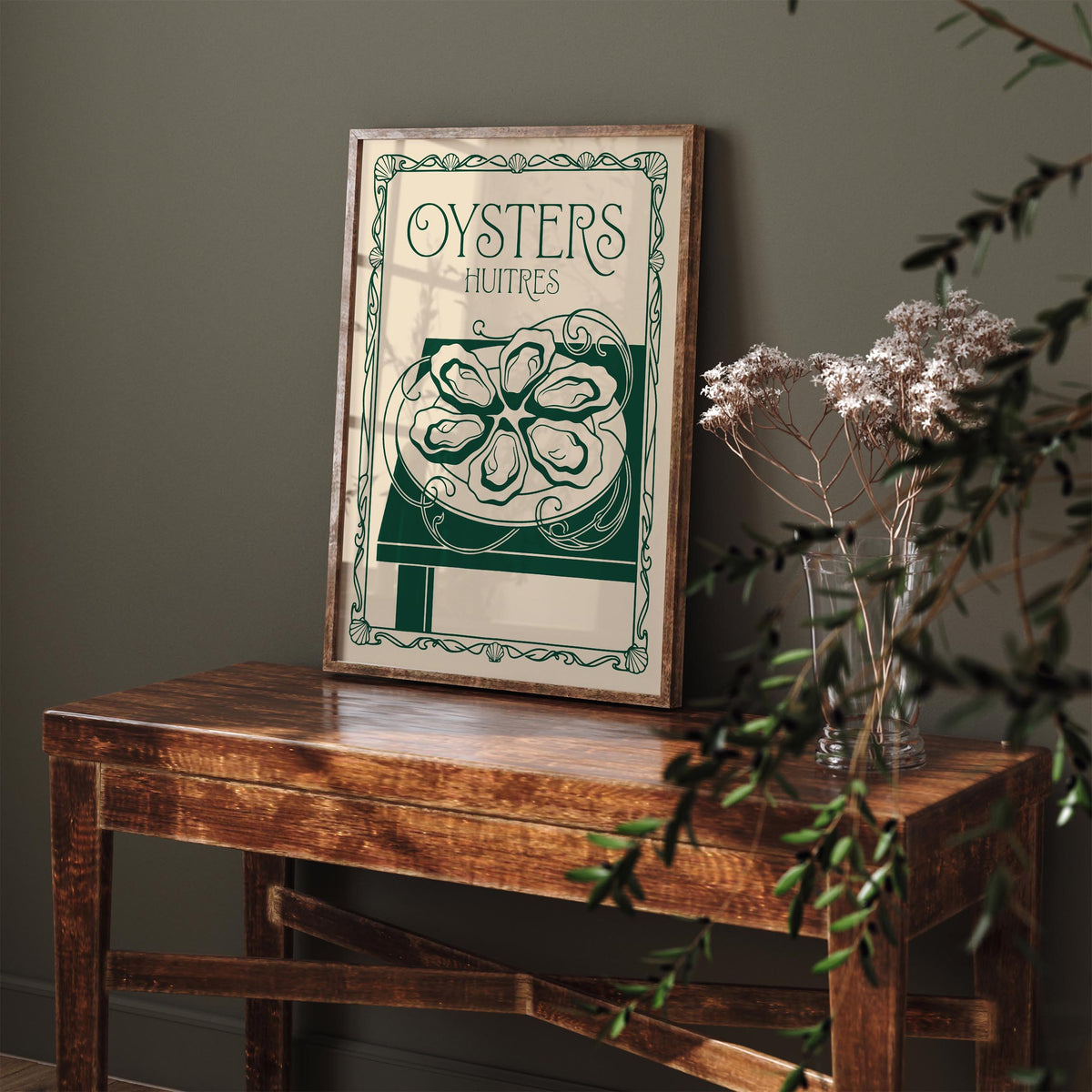 Oyster Kitchen Poster