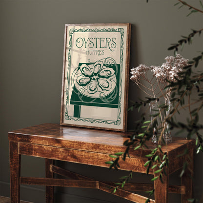 Oyster Kitchen Poster