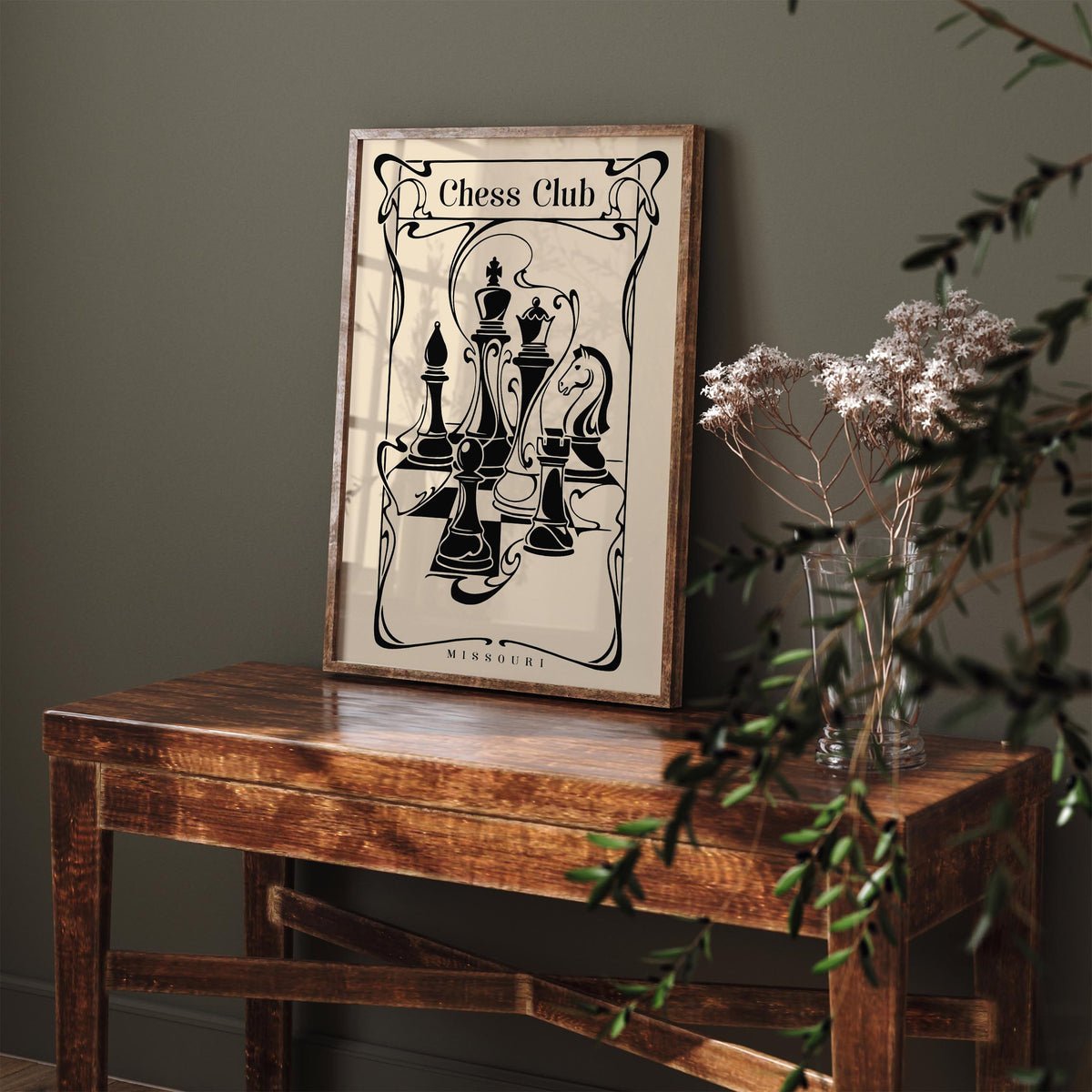 Missouri Chess Club Poster