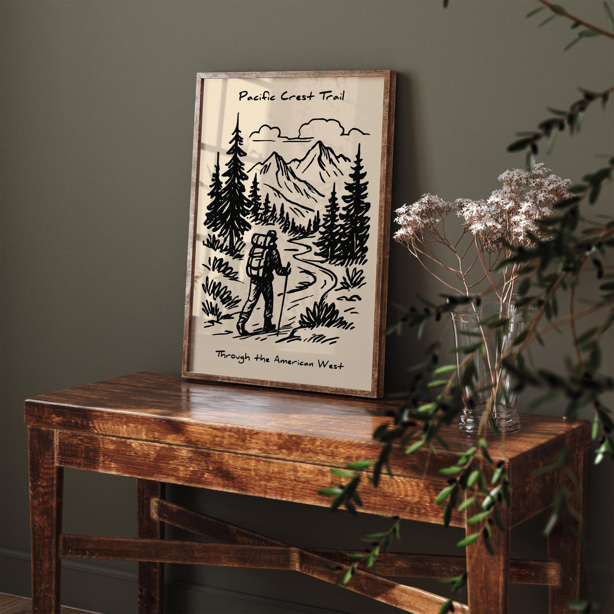 Pacific Crest Trail Poster