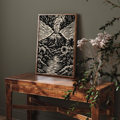Etna Sicily Poster - Etna Volcano Wall Art