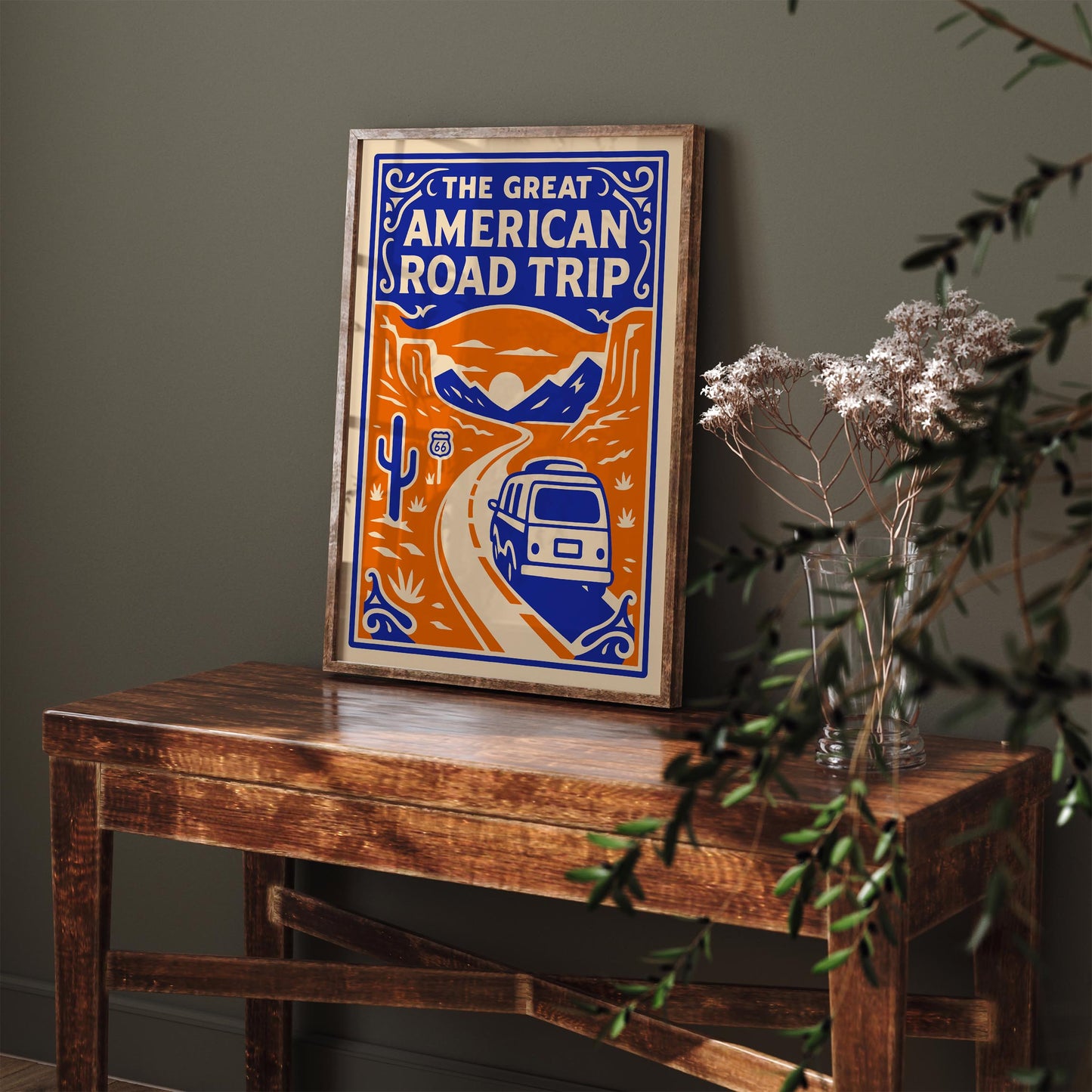 The Great American Road Trip Poster