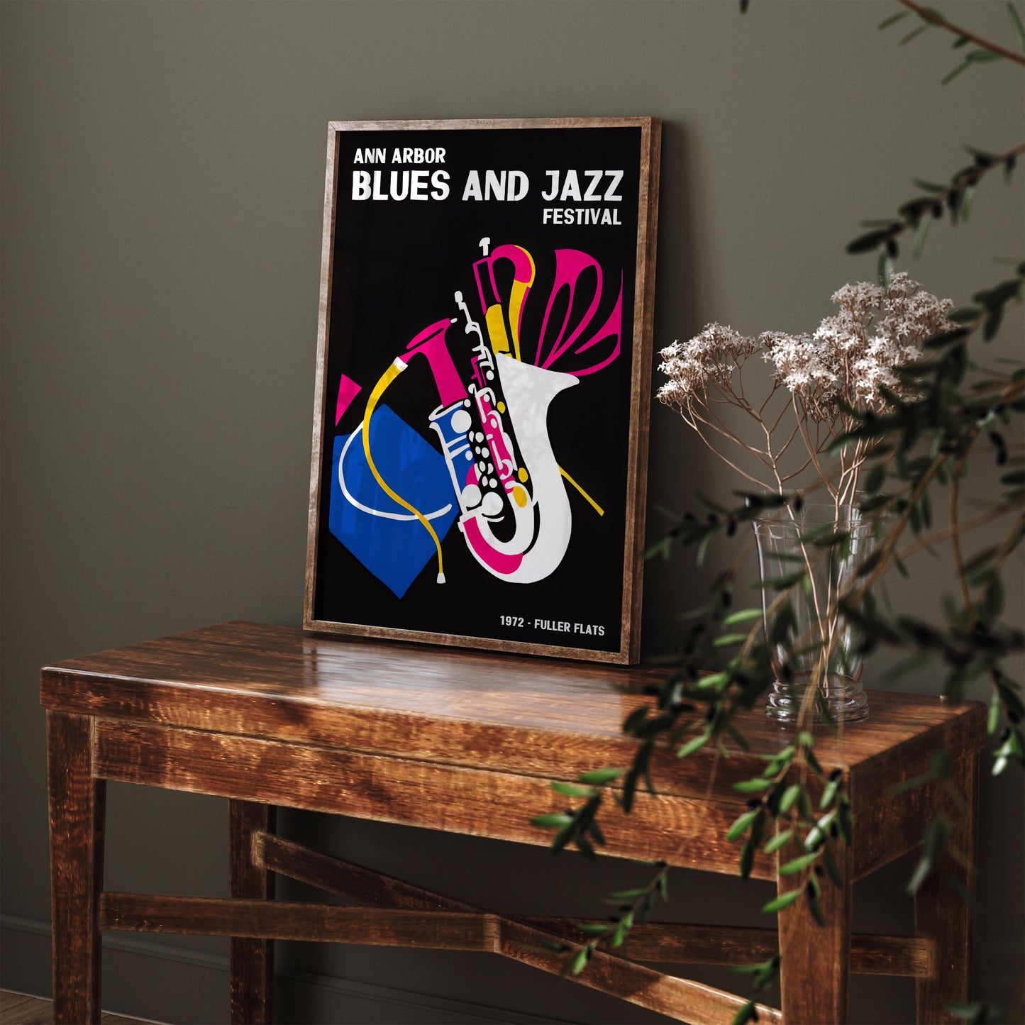 Ann Arbor Blues and Jazz Festival Poster