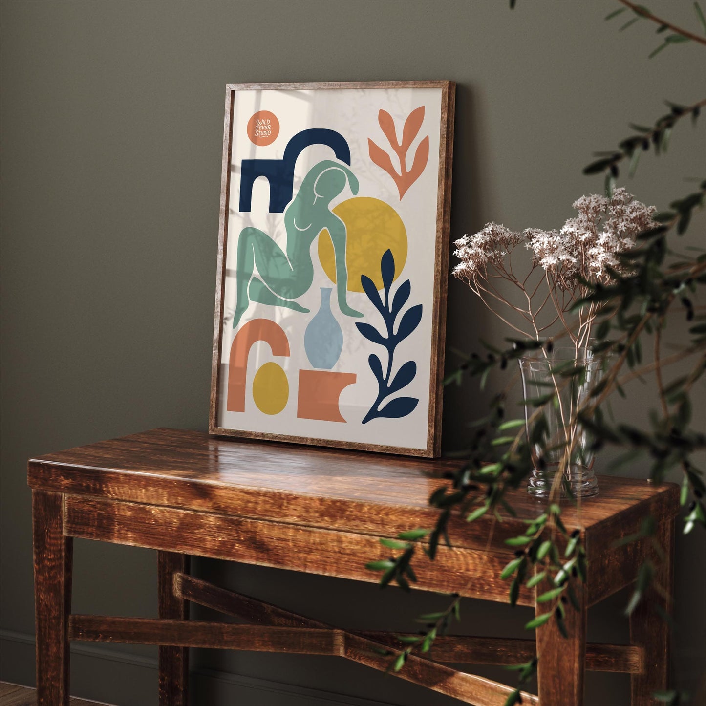 Modern Forms - Abstract Trendy Wall Art Print