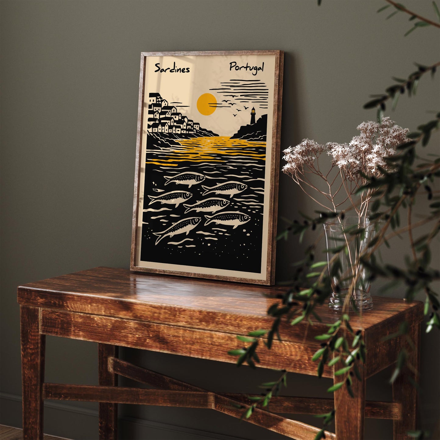 Sardines Portugal Wall Art Print 2026