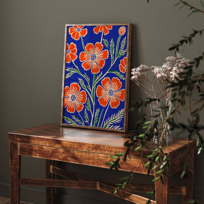 Colorful Botanical Paper Nature Print