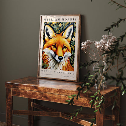 Art Nouveau Morris Fox Poster