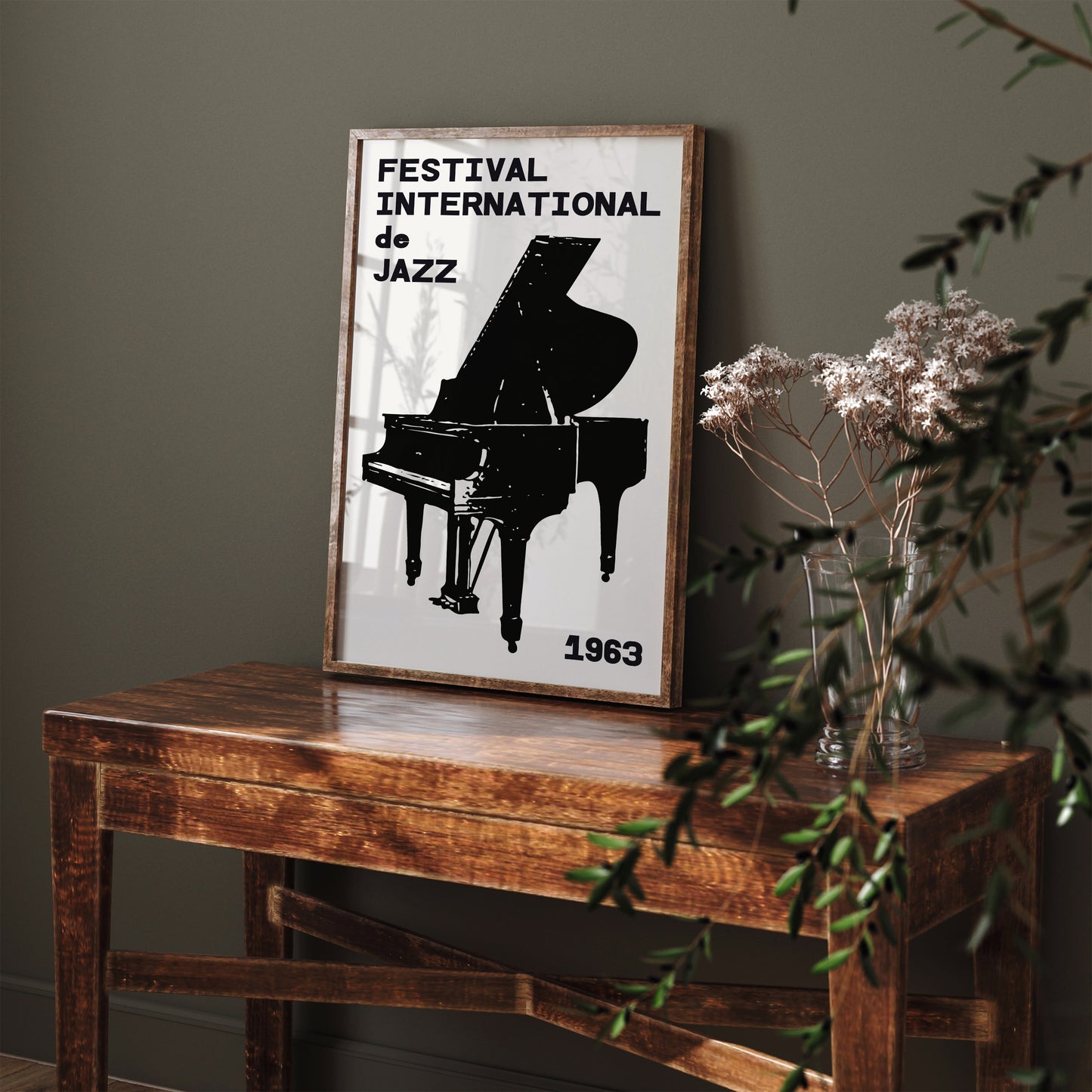 Festival International De Jazz 1963 Poster