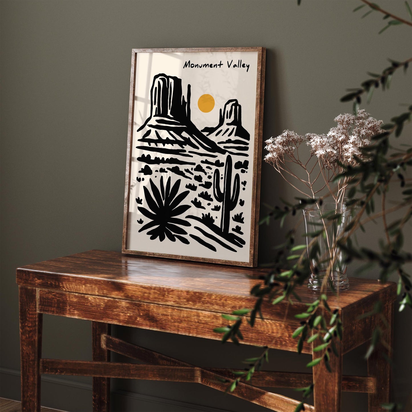 Monument Valley Arizona Travel Poster