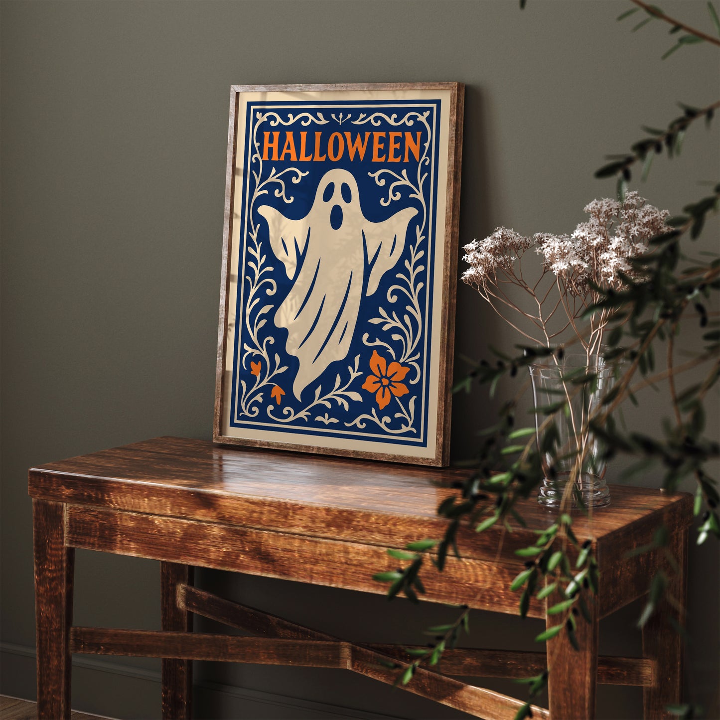 Halloween Ghost Poster 2026