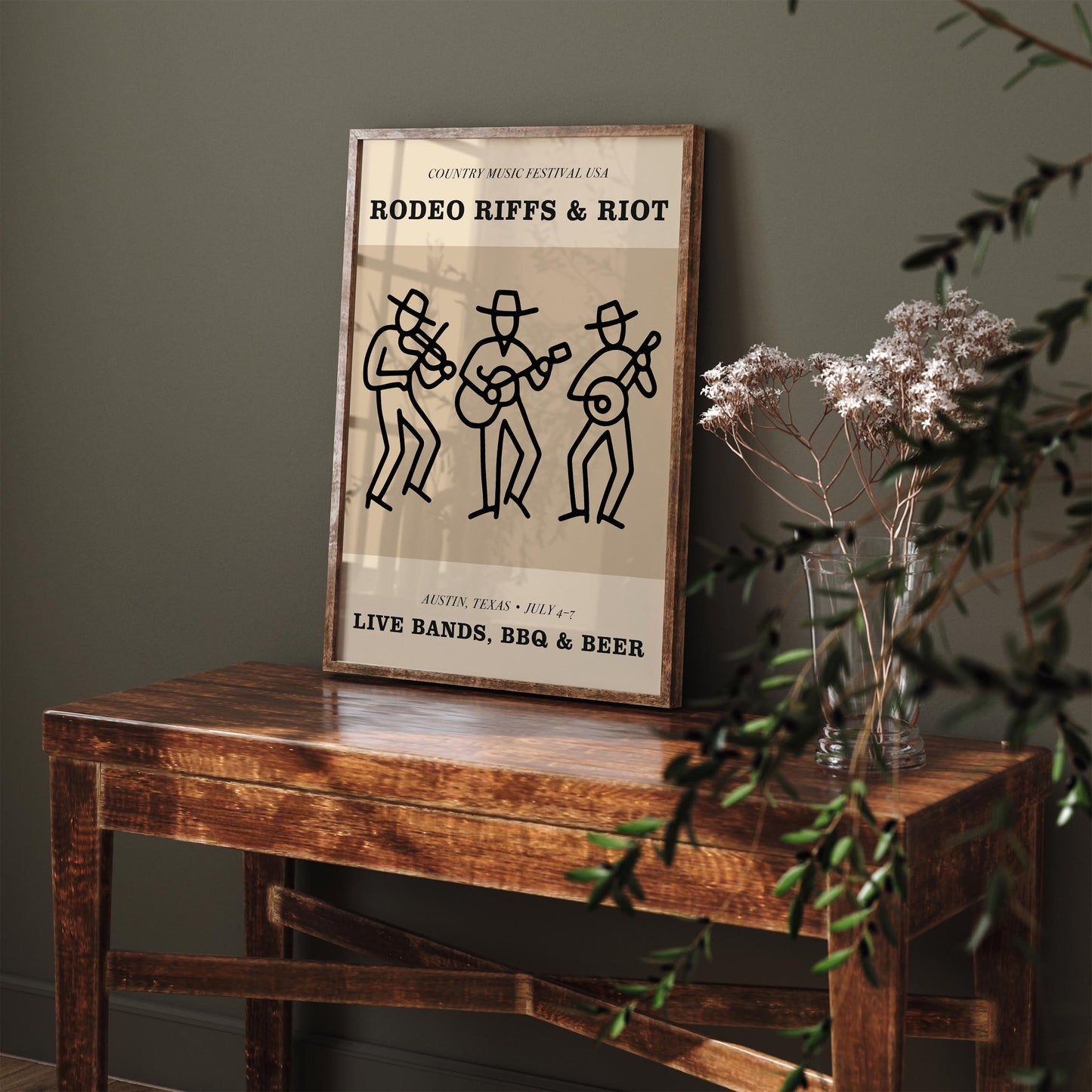 Country Music Festival Austin Poster