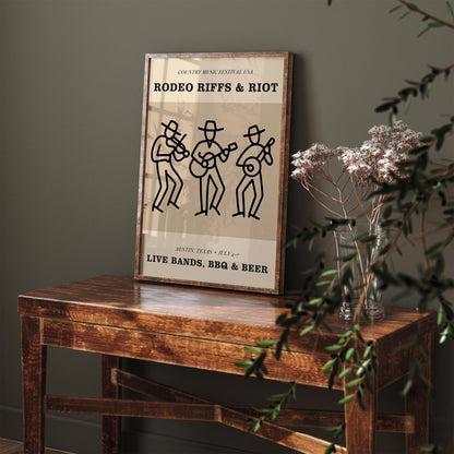 Country Music Festival Austin Poster