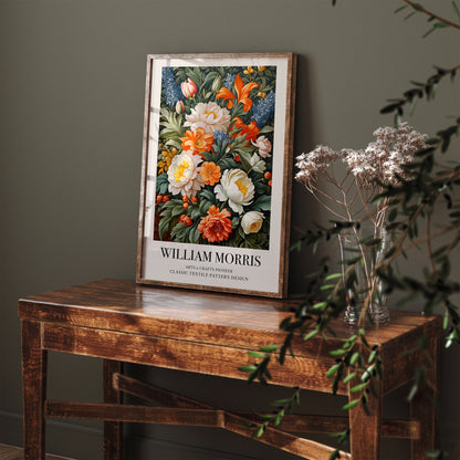 Elegant William Morris Botanical Print: Vintage Floral Art
