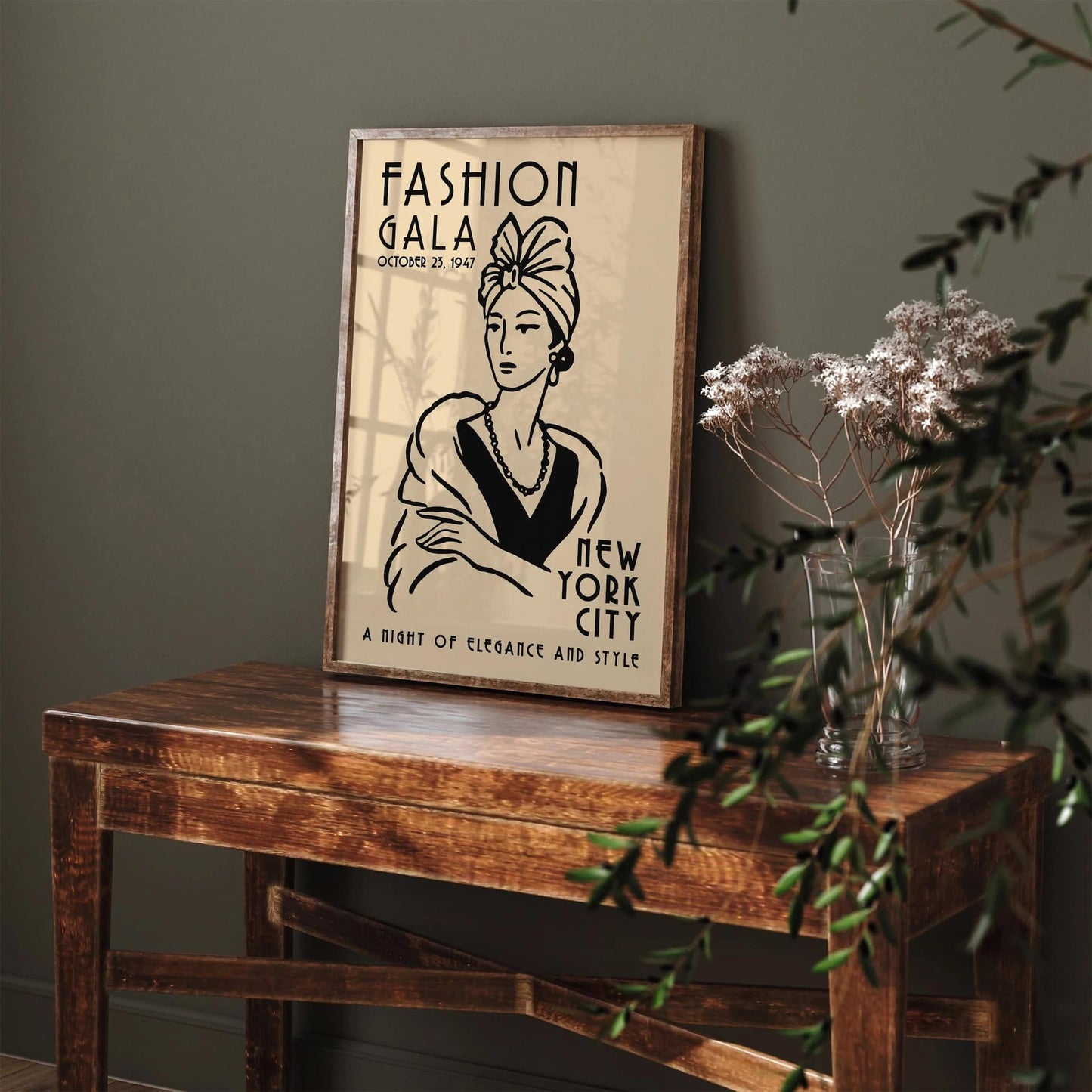 Fashion Gala New York City Poster