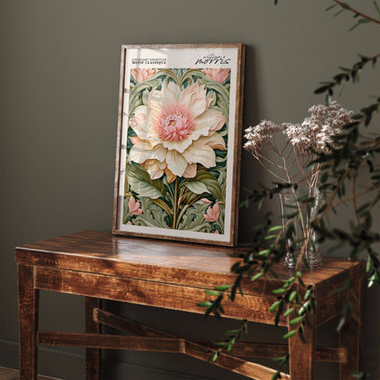 William Morris Floral Art Poster