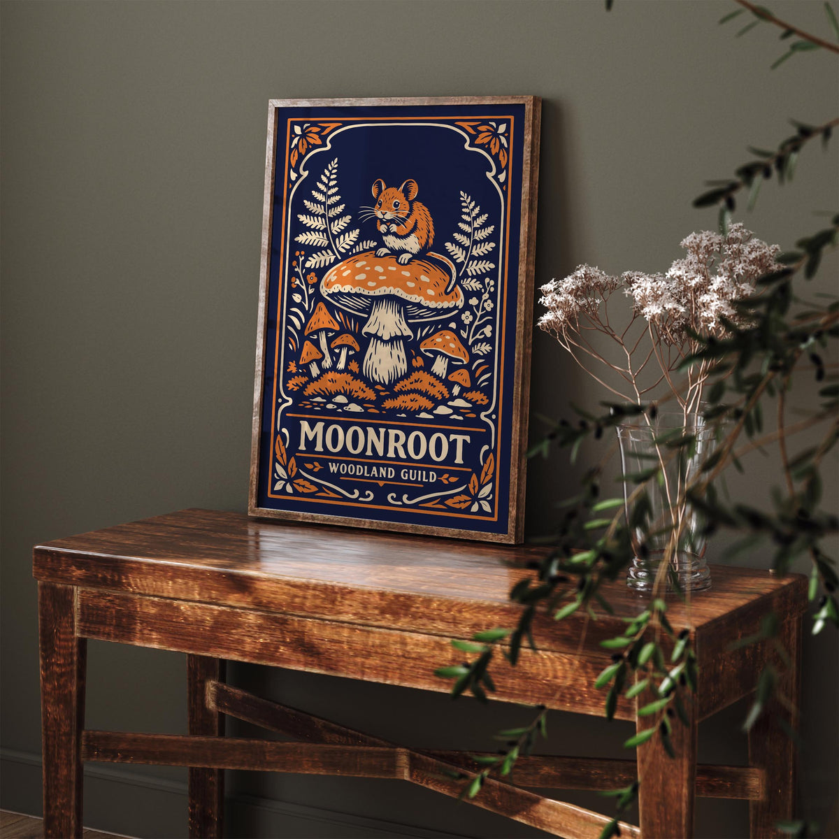 Moonroot Woodland Guild Poster