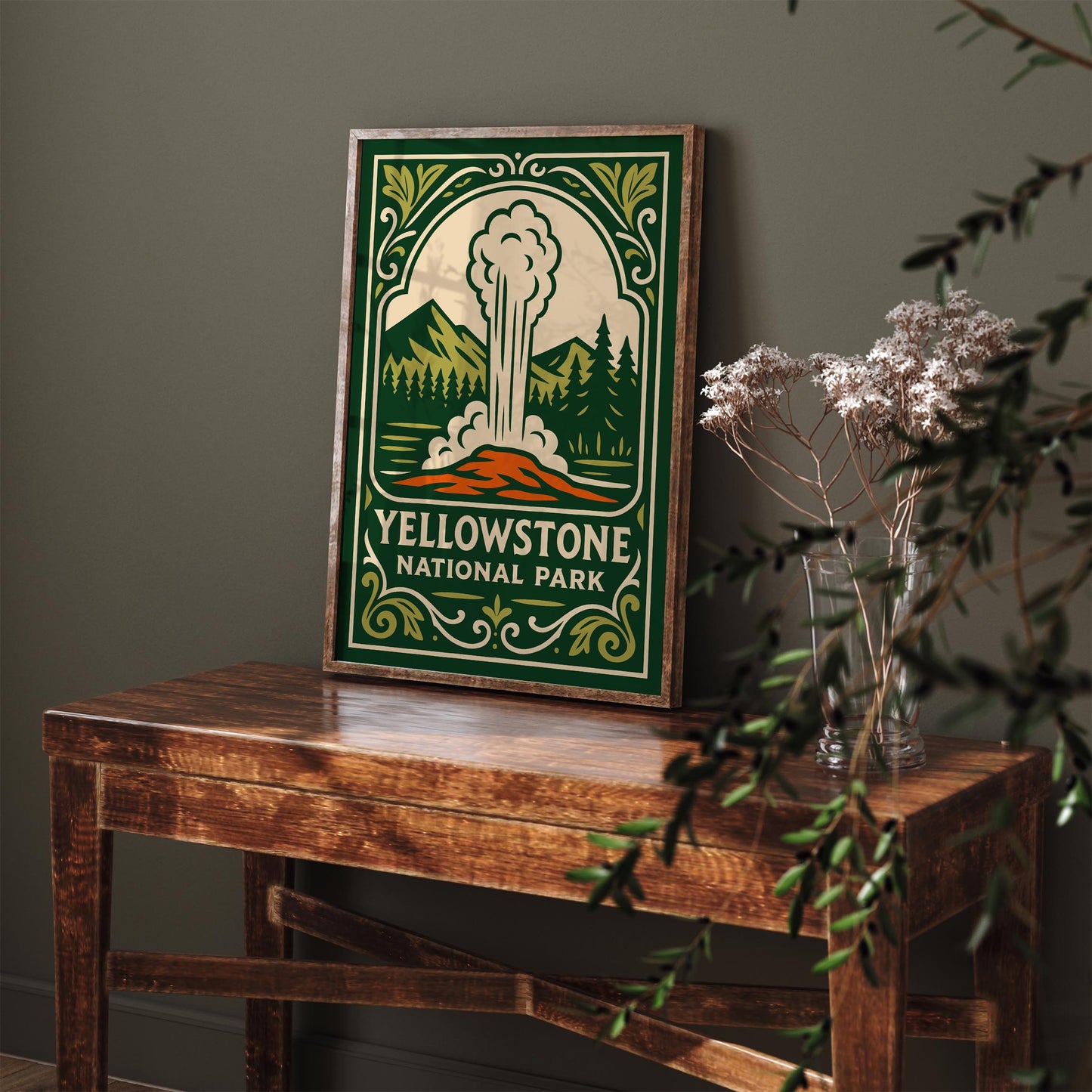 Yellowstone National Park Poster