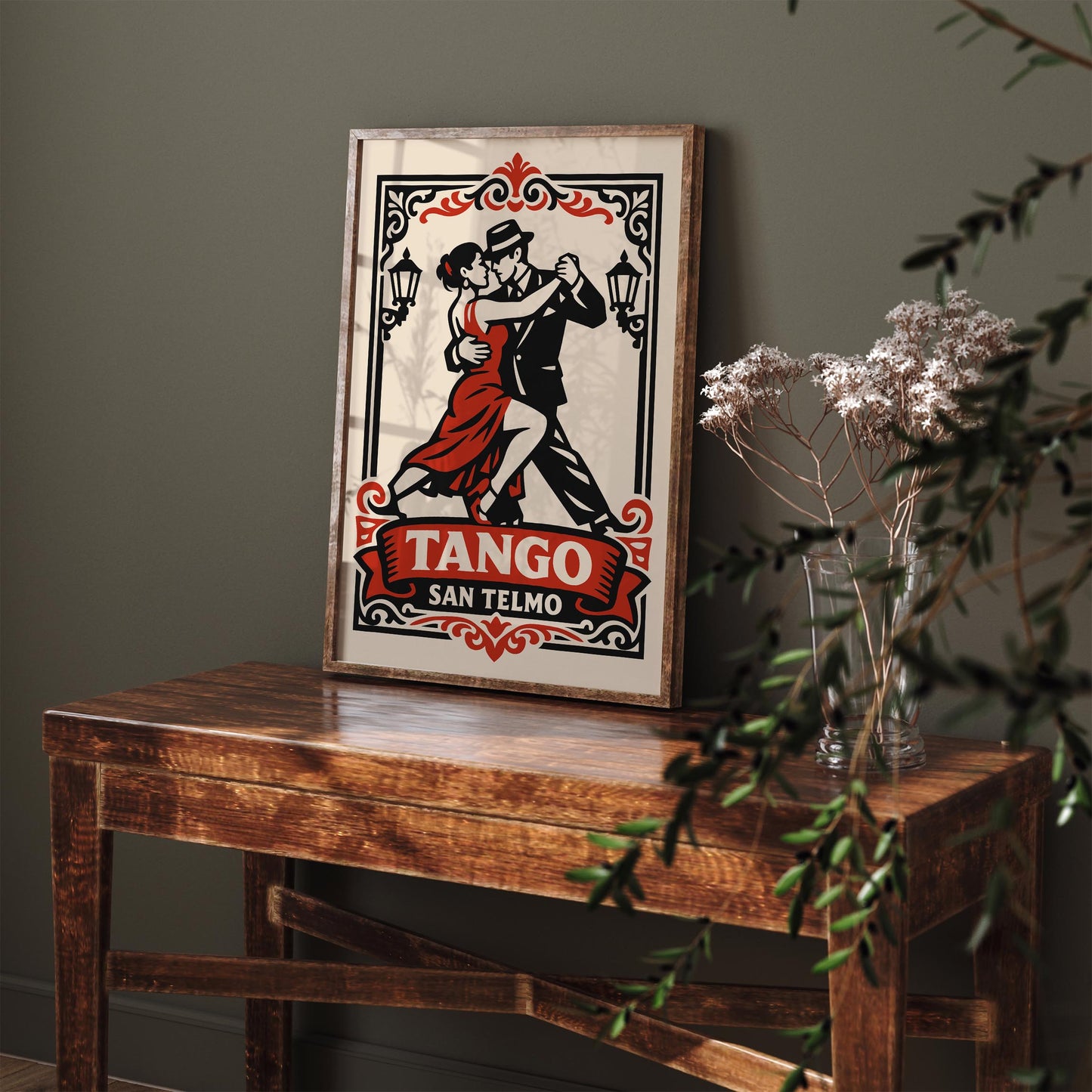 Tango San Telmo Poster