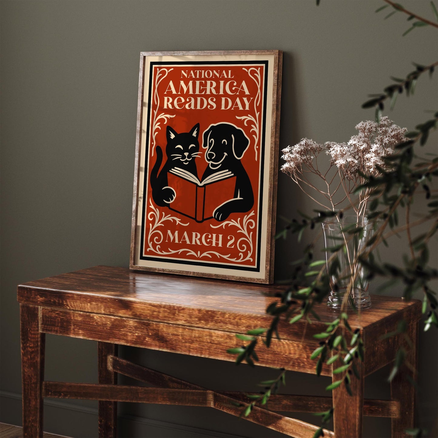 National America Reads Day Poster