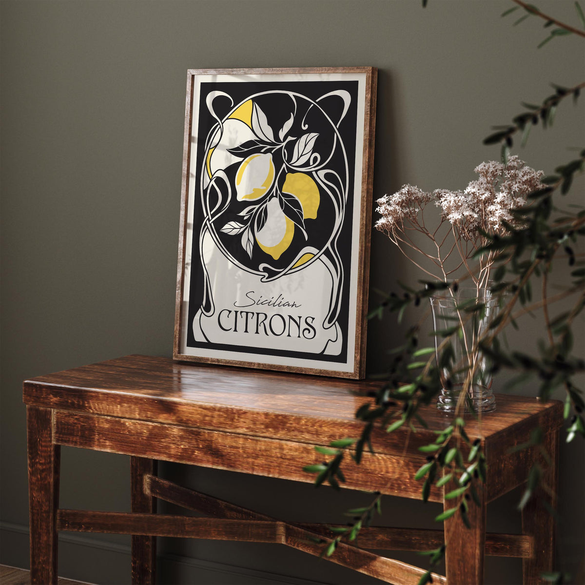 Sicilian Lemon Poster