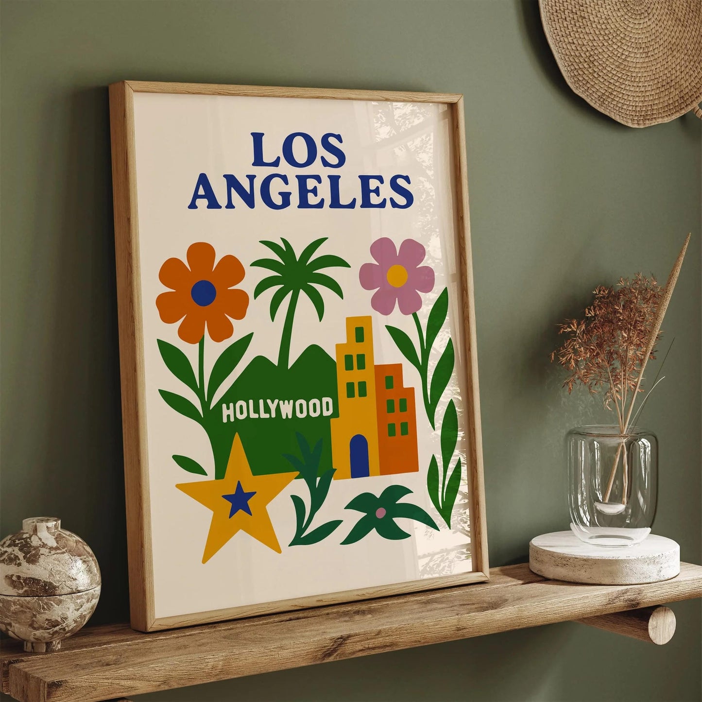 Los Angeles Hollywood Poster