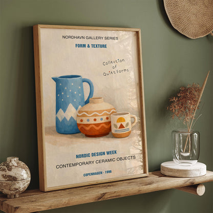 Scandinavian Ceramic Poster