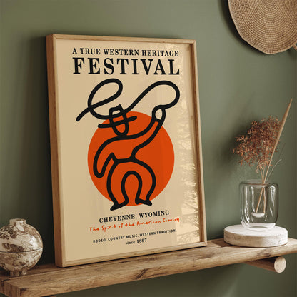 Cheyenne Frontier Days Festival Poster