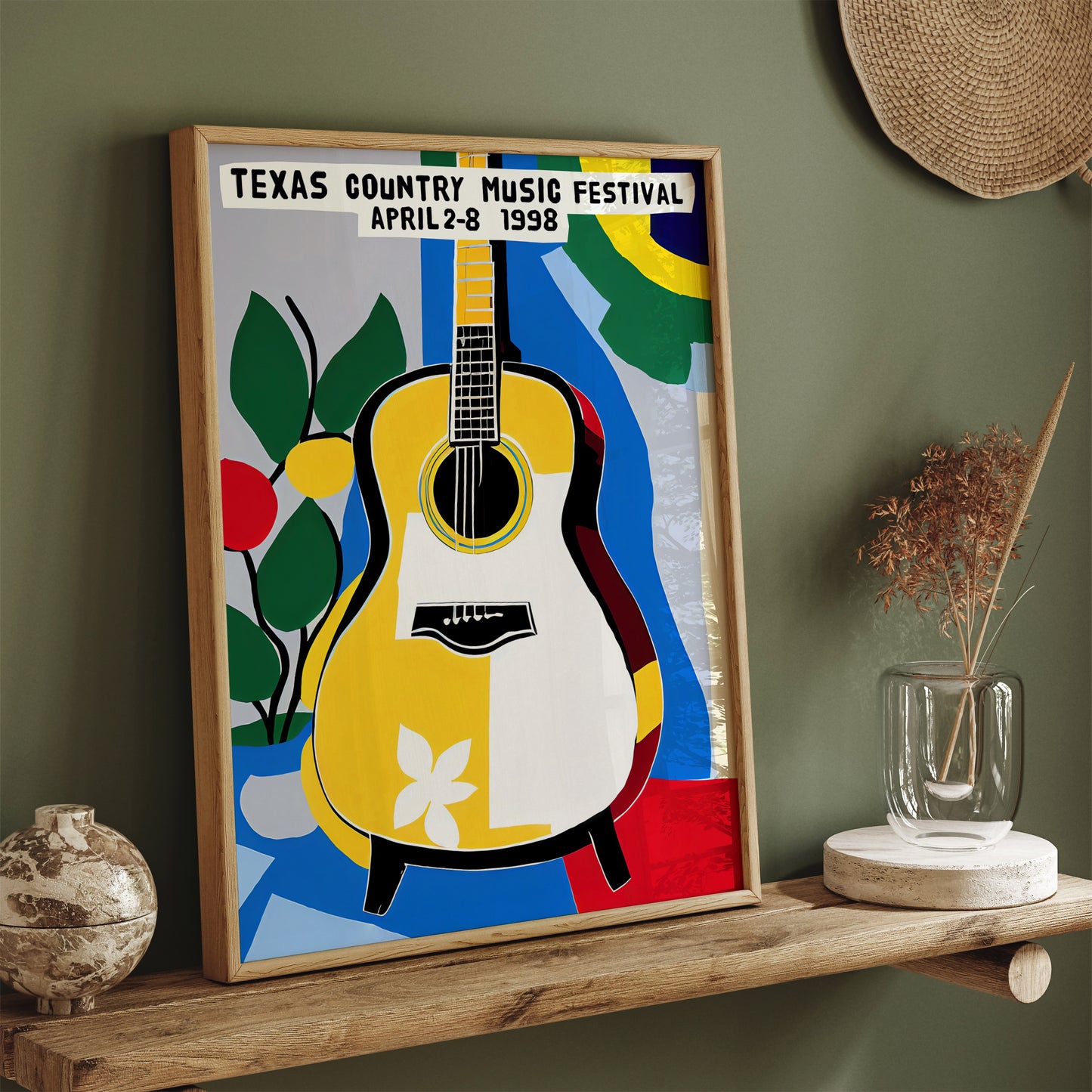 Texas Country Music Festival Poster