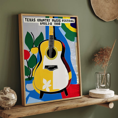 Texas Country Music Festival Poster