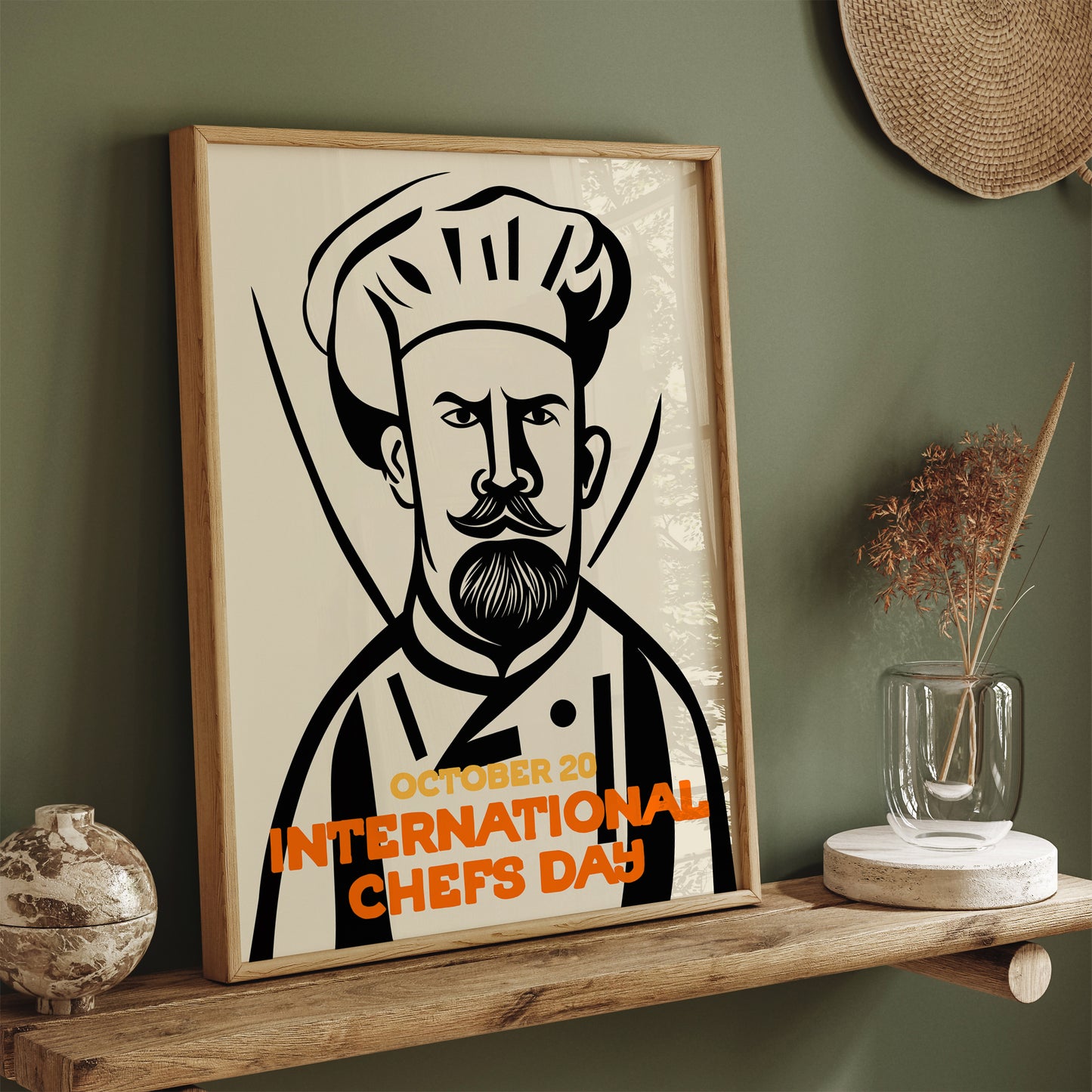 A Global Celebration of Chefs Art Print