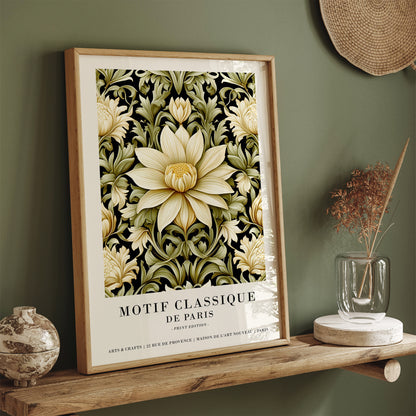 William Morris Botanical Exhibition Poster