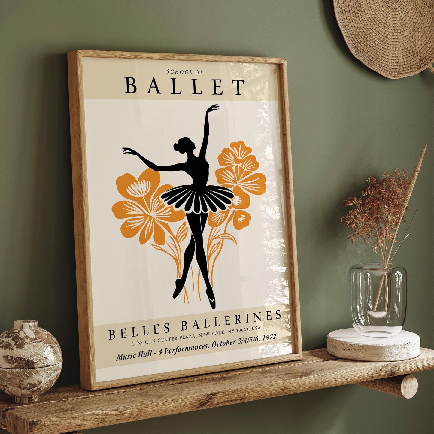 School of Ballet NYC Dance Poster