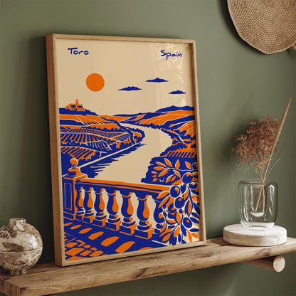 Toro Spain Travel Poster
