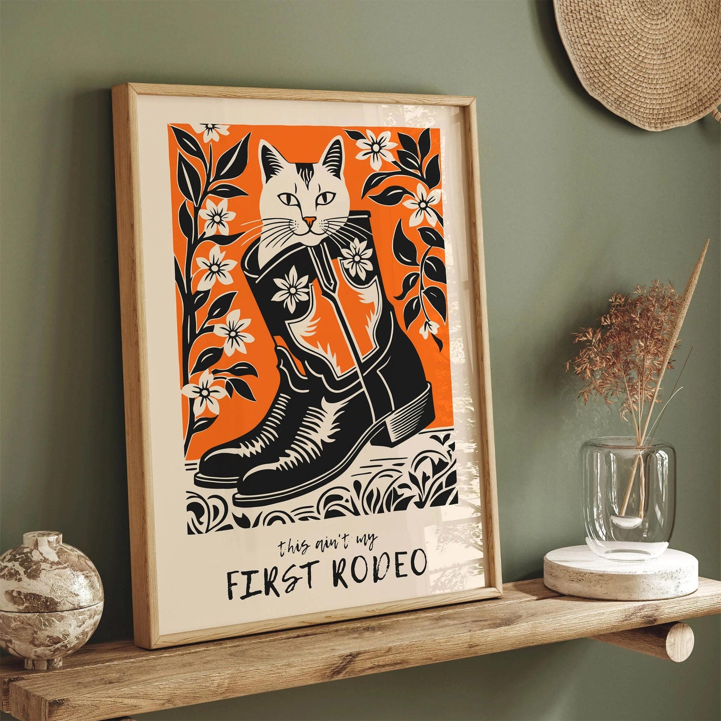 This Ain't My First Rodeo Poster