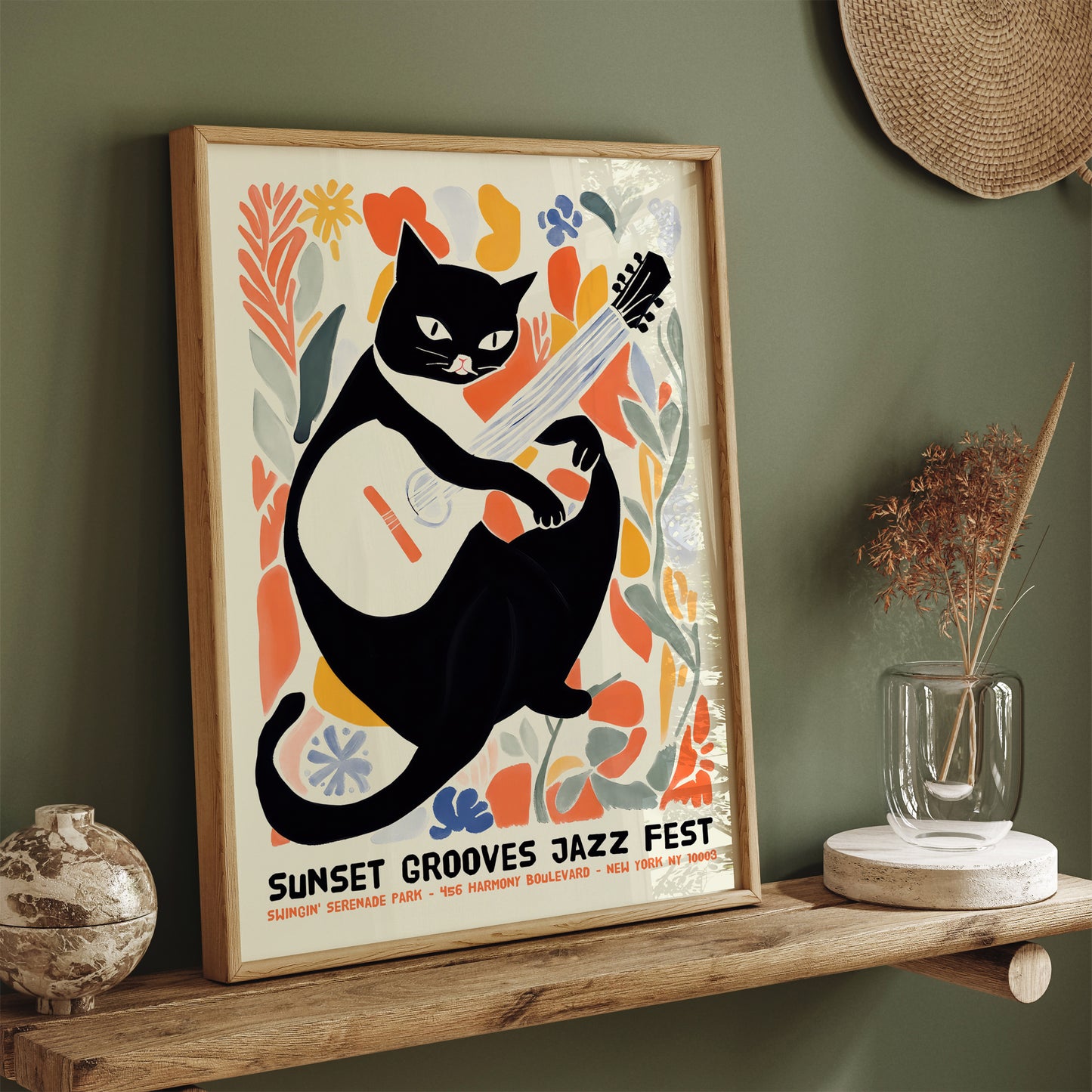 Sunset Grooves Jazz Fest Poster